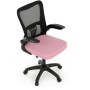 Kancelářská židle, houpací mechanismus, růžová síťovina, KA-K2006 PINK
