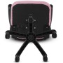 Kancelářská židle, houpací mechanismus, růžová síťovina, KA-K2006 PINK