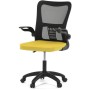 Kancelářská židle, houpací mechanismus, žlutá síťovina, KA-K2006 YEL