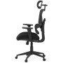 Kancelářská židle, houpací mechanismus, černá látka, KA-Q8203 BK