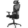 Kancelářská židle, houpací mechanismus, černá látka, KA-Q8203 BK