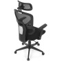 Kancelářská židle, houpací mechanismus, černá látka, KA-Q8203 BK