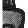 Kancelářská židle, houpací mechanismus, černá látka, KA-Q8203 BK