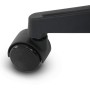 Kancelářská židle, houpací mechanismus, černá látka, KA-Q8203 BK
