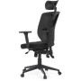 Kancelářská židle, synchronní mechanismus, černá, KA-Q8250 BK