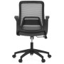 Kancelářská židle, houpací mechanismus, šedá síťovina, KA-S3015 GREY