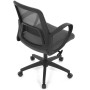 Kancelářská židle, houpací mechanismus, šedá síťovina, KA-S3015 GREY