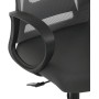 Kancelářská židle, houpací mechanismus, šedá síťovina, KA-S3015 GREY