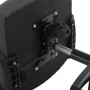 Kancelářská židle, houpací mechanismus, šedá síťovina, KA-S3015 GREY