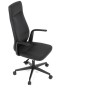 Kancelářské křeslo, houpací mechanismus, černá ekokůže, KA-T8325 BK