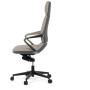 Kancelářské křeslo, houpací mechanismus, šedá ekokůže, KA-T8426 GREY