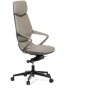 Kancelářské křeslo, houpací mechanismus, šedá ekokůže, KA-T8426 GREY