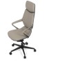 Kancelářské křeslo, houpací mechanismus, šedá ekokůže, KA-T8426 GREY