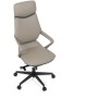 Kancelářské křeslo, houpací mechanismus, šedá ekokůže, KA-T8426 GREY