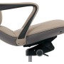 Kancelářské křeslo, houpací mechanismus, šedá ekokůže, KA-T8426 GREY