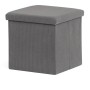 Taburet s úložným prostorem, šedá, manšestrová látka, TAB-471 GREY6