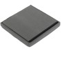 Taburet s úložným prostorem, šedá, manšestrová látka, TAB-471 GREY6