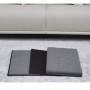 Taburet s úložným prostorem, šedá, manšestrová látka, TAB-472 GREY6