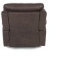 Polohovací křeslo, hnědá, látka vintage, TV-4092 BR3