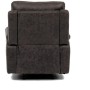 Polohovací křeslo, hnědá, látka vintage, TV-4092 COF3