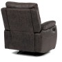 Polohovací křeslo, hnědá, látka vintage, TV-4092 COF3