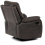 Polohovací křeslo, hnědá, látka vintage, TV-4092 COF3