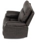 Polohovací křeslo, hnědá, látka vintage, TV-4092 COF3
