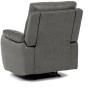 Polohovací křeslo, šedá, látka vintage, TV-4092 GREY3