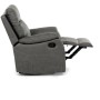 Polohovací křeslo, šedá, látka vintage, TV-4092 GREY3