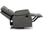 Polohovací křeslo, šedá, látka vintage, TV-4092 GREY3
