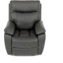 Polohovací křeslo, šedá, látka vintage, TV-4092 GREY3