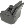 Polohovací křeslo, šedá, látka vintage, TV-4092 GREY3