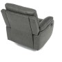Polohovací křeslo, šedá, látka vintage, TV-4092 GREY3