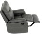 Polohovací křeslo, šedá, látka vintage, TV-4092 GREY3