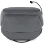 Polohovací křeslo, elektrické zabudované ovládání, šedá, látka, TV-7081 GREY2