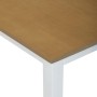 Jídelní set s 4 židlemi, 120x75x75cm, dýha, dub, VESPA OAK