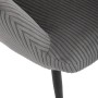 Relaxační křeslo, šedá, manšestrová látka, AK-L7285 GREY6