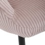 Relaxační křeslo, růžová, manšestrová látka, AK-L7285 PINK6