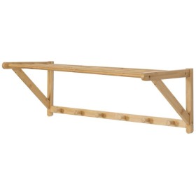Věšák, bambus, přírodní, DR-B004 NAT