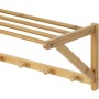 Věšák, bambus, přírodní, DR-B004 NAT