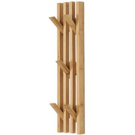 Věšák, bambus, přírodní, DR-B023 NAT