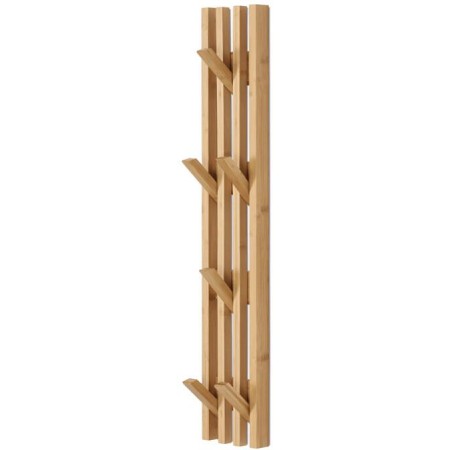 Věšák, bambus, přírodní, DR-B025 NAT