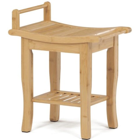 Taburet, bambus, přírodní, DR-B063 NAT