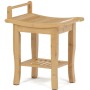 Taburet, bambus, přírodní, DR-B063 NAT