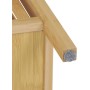 Taburet s úložným prostorem, bambus, přírodní, DR-B066 NAT