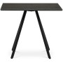 Jídelní stůl 90x90cm, lamino, šedý dub, HT-R5190 GREY