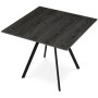 Jídelní stůl 90x90cm, lamino, šedý dub, HT-R5190 GREY