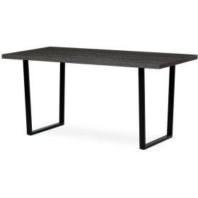 Jídelní stůl 160x80cm, lamino, šedý dub, HT-R5216 GREY