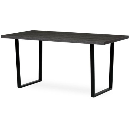 Jídelní stůl 160x80cm, lamino, šedý dub, HT-R5216 GREY