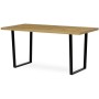 Jídelní stůl 160x80cm, lamino, dub, HT-R5216 OAK